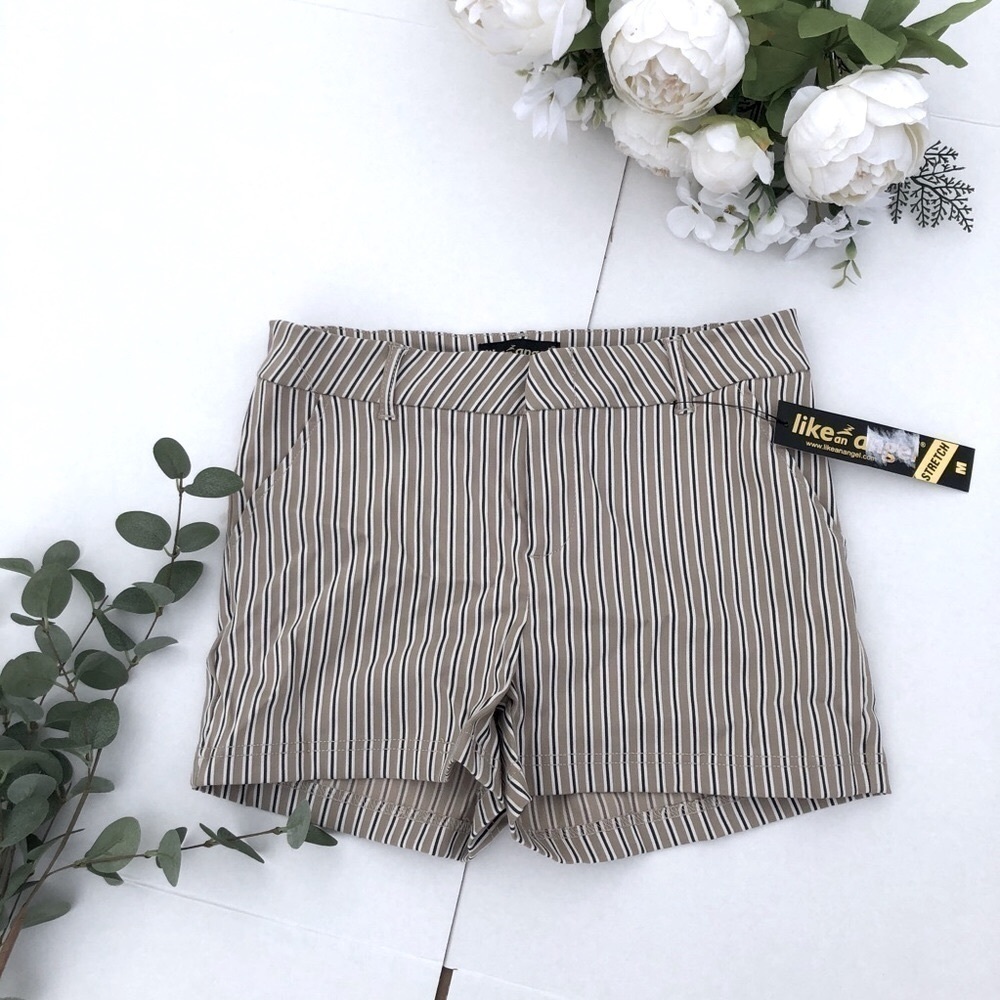 Like an Angel Striped Shorts Size Medium